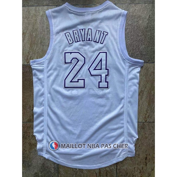 Maillotlos Angeles Lakers Kobe Bryant No 24 Christmas Day Blanc